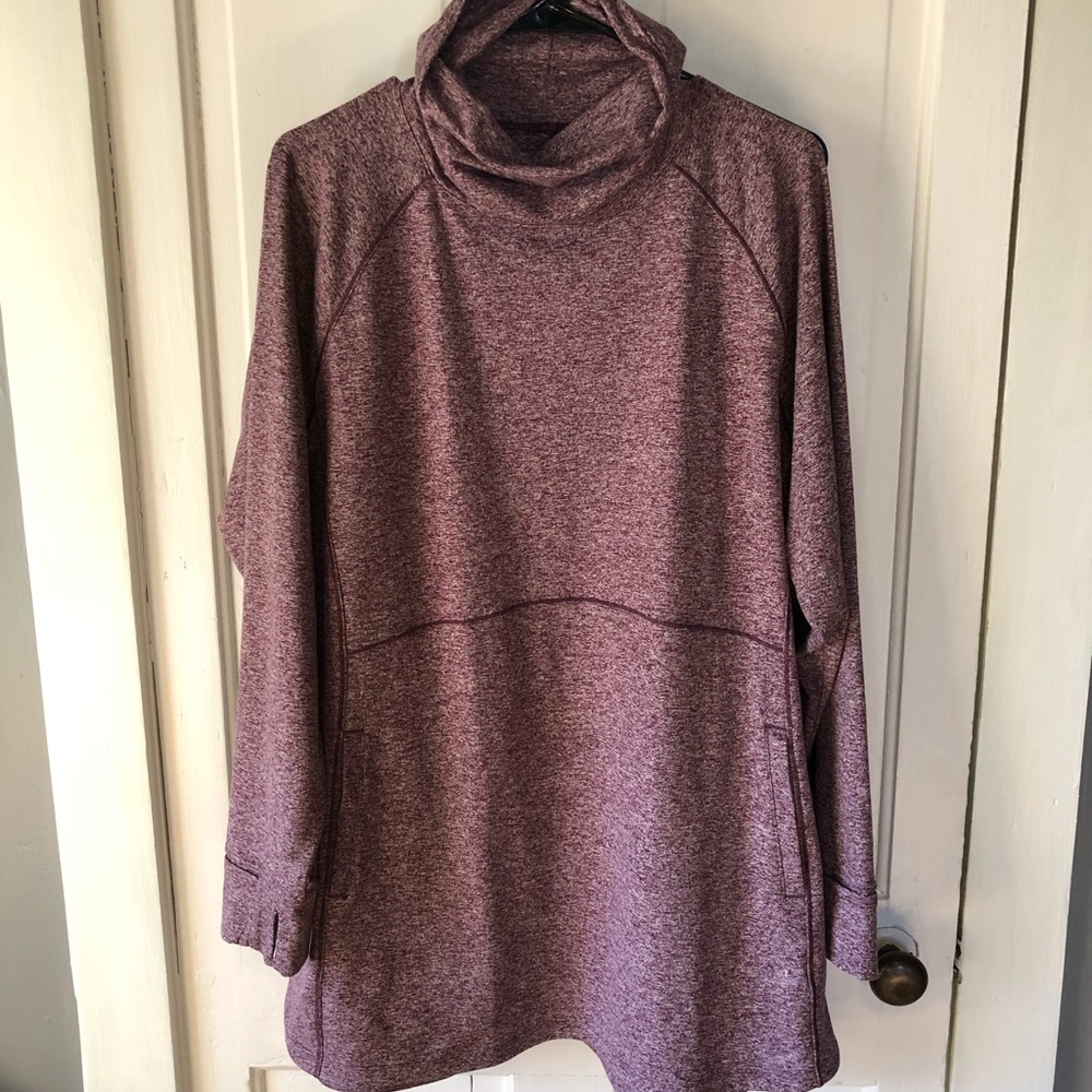 Duluth Trading Co Women’s Plushcious Funnelneck Tunic